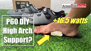 DIY High Arch Support for Cycling Shoes | Sidi Wire2 Review