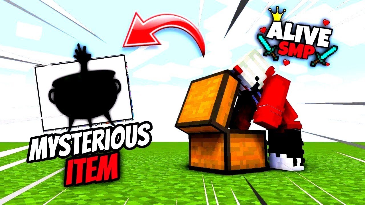 I Found A Mysterious Item In Minecraft Alive smp ️(clickbait) - YouTube
