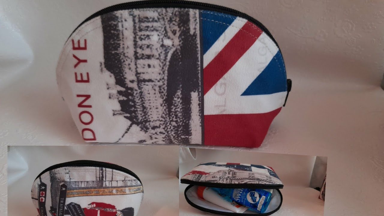 خياطة بوشات مكياج من القماش ❤💯 Sewing makeup bushes from fabric