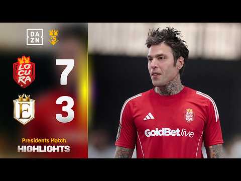 Gol in rovesciata di BLUR, è ABSOLUTE CINEMA: Locura-Eleganza 7-3 | Kings League | DAZN Highlights