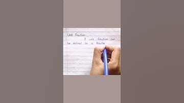 Unit Fraction #shorts