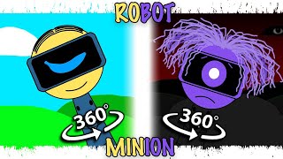 360° VR My Sprunki OC: Robot Minion (Stuart)