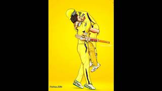 Fantasy_Edits /CSK /Dhoni ? /CSK Match /DhoniJaddu Love /IPL Match /Emotional match Scene?