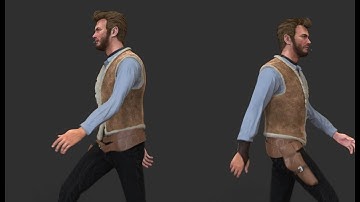 Clint Eastwood - Man with No Name/Blondie 3D Model Rig Test