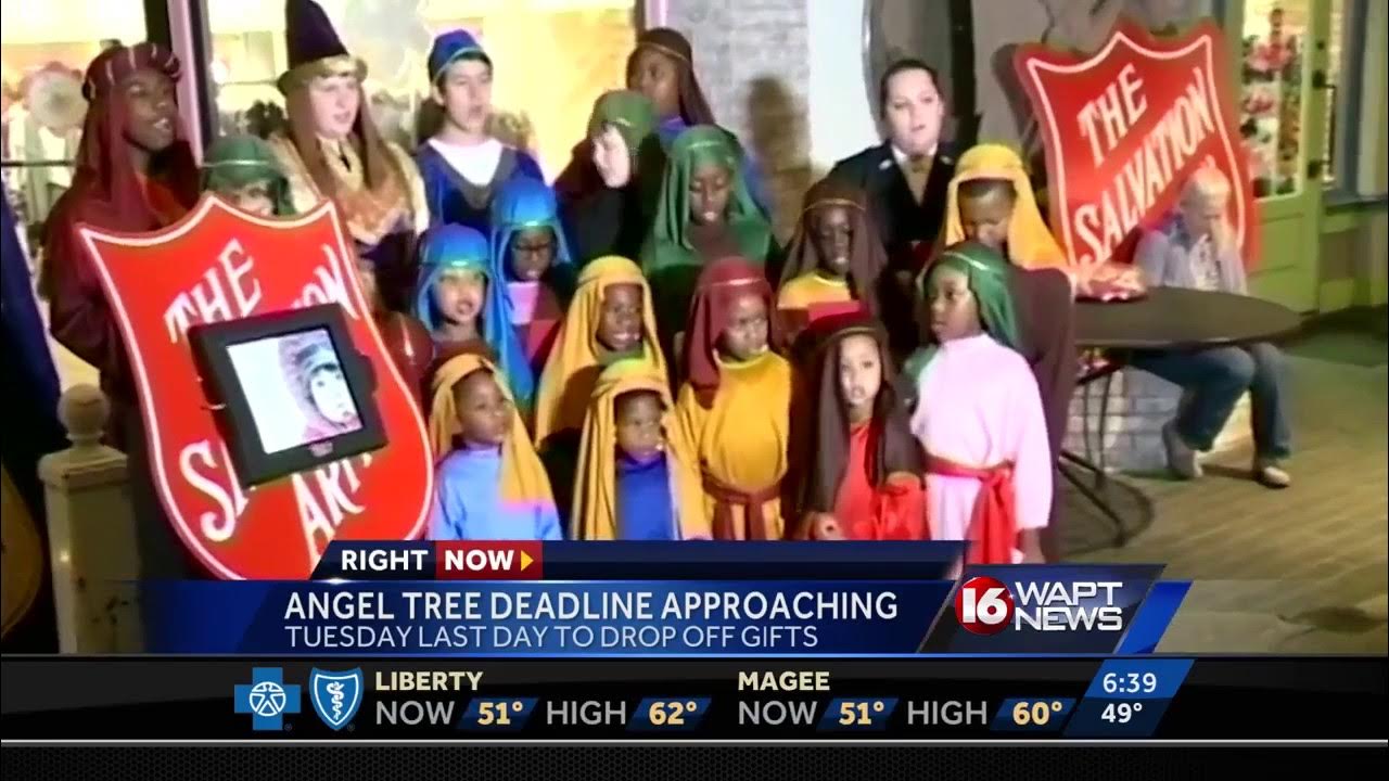 Angel Tree deadline Tuesday YouTube