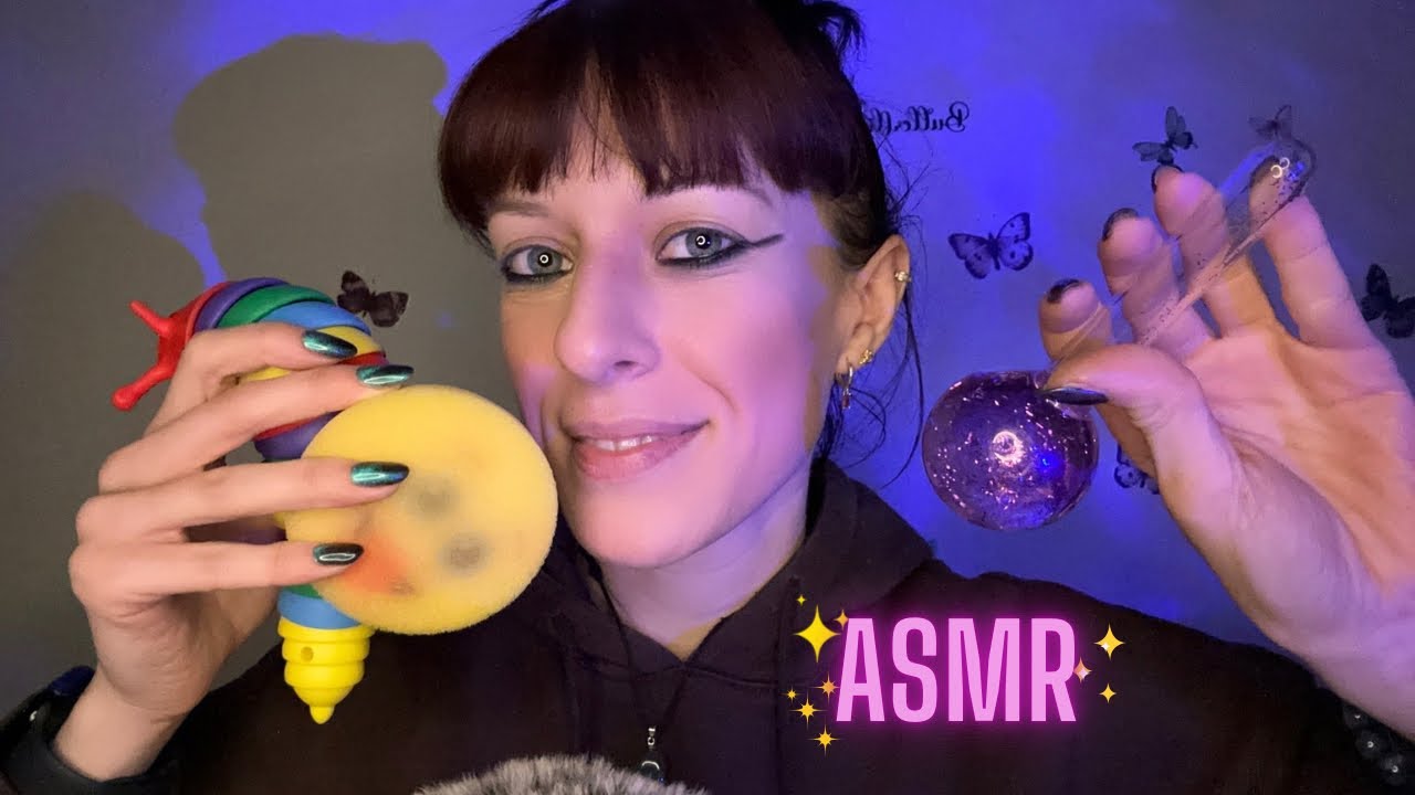 ASMR ita 🌙 Questi Triggers ti IPNOTIZZERANNO 🔮✨Visual Triggers, Tapping, Whispering