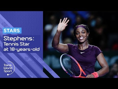 US Open Champion Sloane Stephens as a Teenager! | Trans World Sport