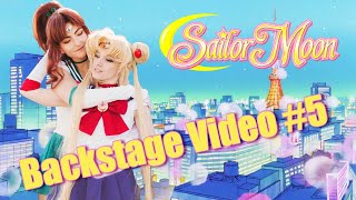 Backstage Video #6. Character: Sailor Moon & Sailor Jupiter