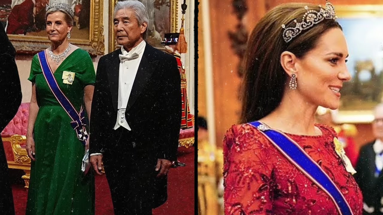 Sophie, Duchess of Edinburgh Stuns in Kate Middleton's Lotus Flower