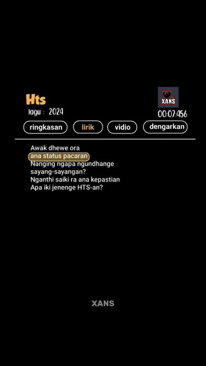 LIRIK LAGU HTS #liriklagu #music #viral #trending #shorts