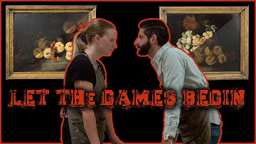 Two Paintings, Two Conservators, One Olympic Sized Competition Part 1