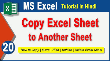 How to copy excel sheet to another sheet | how to copy excel sheet | Excel Trick | Excel Tutorial
