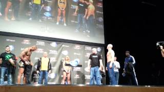 Ufc Fight Night 30 Manuwa Vs. Jimmo Face Off