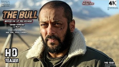 THE BULL | Official Trailer | Salman Khan | Nora Fatehi | Anupam Kher | @tonitoonzkahaniyan