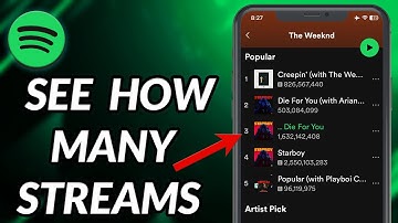 How To See How Many Streams A Song Has On Spotify