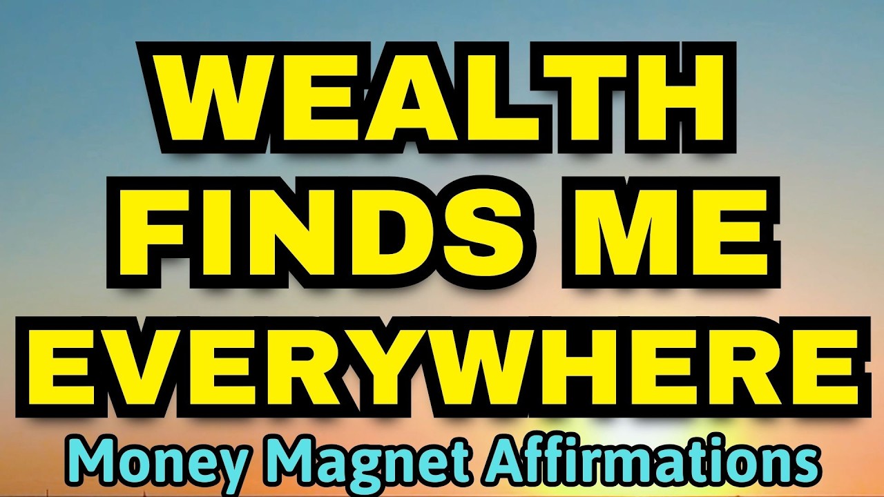 THE UNIVERSE IS SENDING WEALTH MY WAY 💰 | Prosperity Affirmations