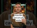 You are wrong about this card #magic #magicthegathering #mtg #MTGAmbassador #mtgxmarvel