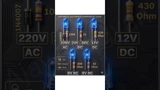 Optimized LED Driver Component Guide ⚙️ #diy #shorts #driver #short
