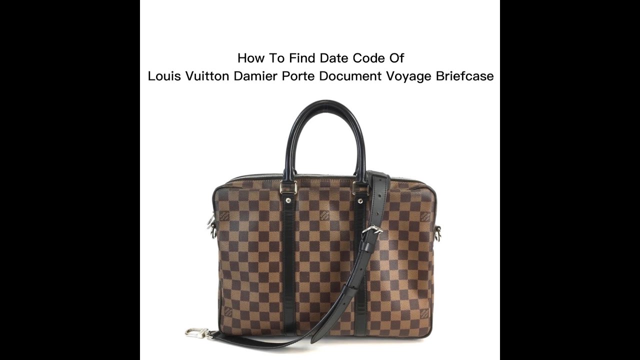 louis vuitton porte documents damier