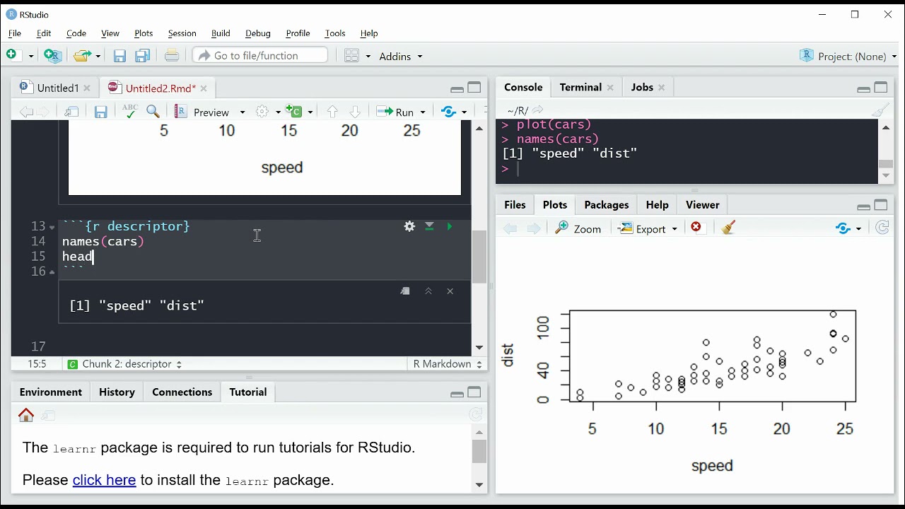 R Studio, explorar un dataset | 7/41 | UPV