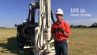 Geoprobe® 3100GT Geotechnical Drill Rig Features - Drill Mast