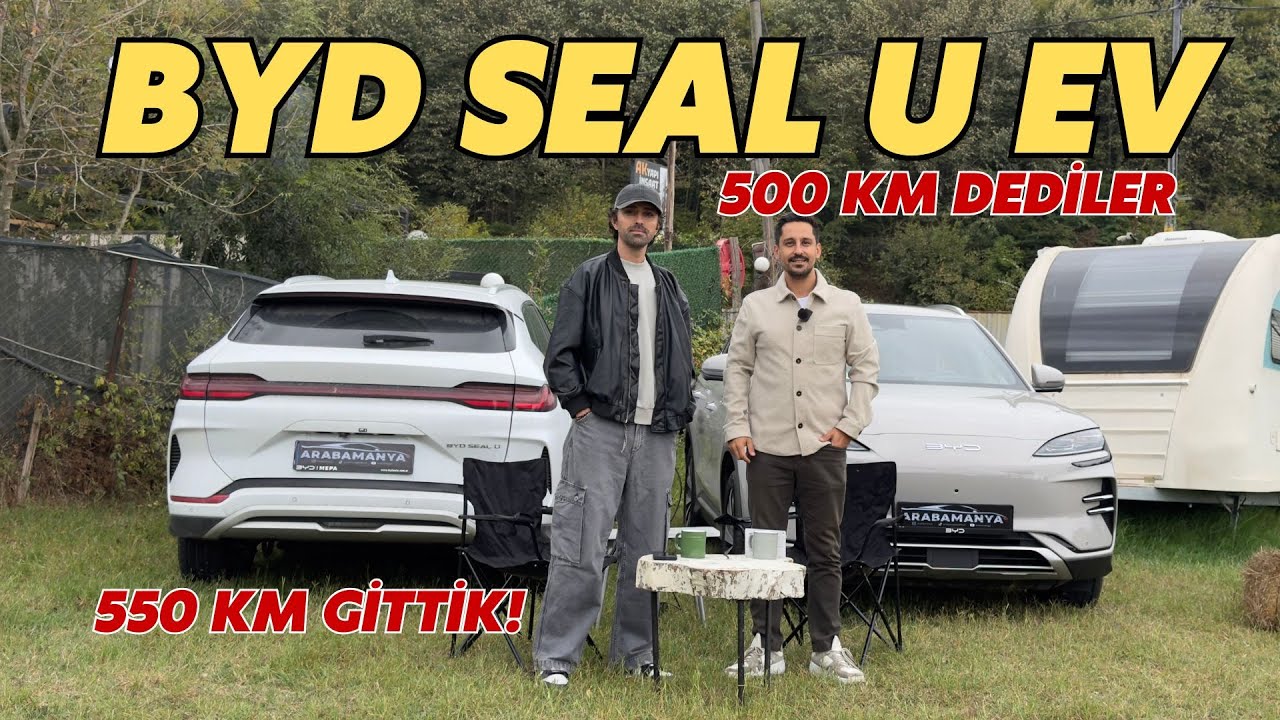 BYD Seal U EV Gerçek Menzil Testi: WLTP’yi Solladık! (550 KM) | #arabamanya #byd