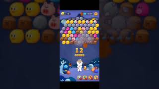 Line bubble game 2 level 라인버블 레벨 1000LINE バブル２stage 1000 mobile game 모바일게임 screenshot 1