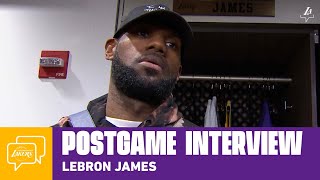 Lakers Postgame: LeBron James (1/7/20)