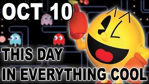 Pac-Man Heads West! - This Day In Everything Cool for Oct 10 - Electric Playground