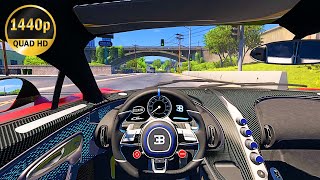 2021 BUGATTI CHIRON - American Truck Simulator [Steering Wheel Gameplay]