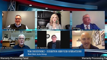 Warranty Processing Panel on Ted Ings