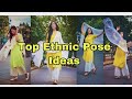 Top poses for girls in ethnic wear  pose with dupatta  suit  kurtis pose myclicks instagram