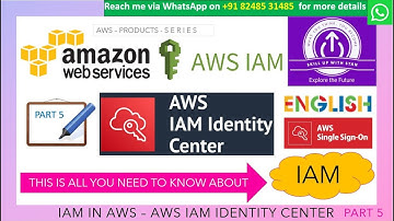 AWS in ENGLISH - IAM - PART 5 - AWS IAM IDENTITY CENTER