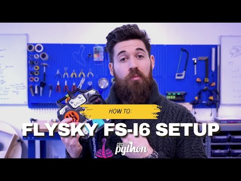 Step-by-Step FlySky FS-i6 Setup for Robotics Projects Using CircuitPython