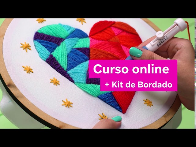 KIT DE BORDADO MEXICANO ( +curso virtual de regalo!) - El Cubo