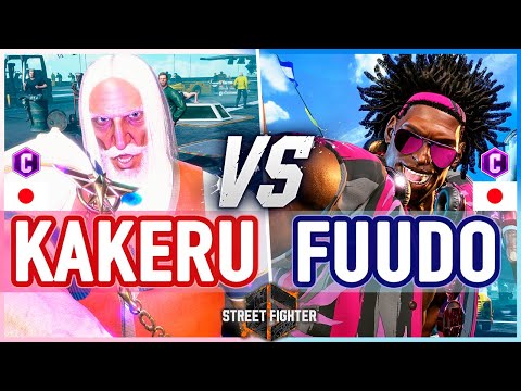 SF6 🔥 Kakeru (JP) vs Fuudo (Dee Jay) 🔥 Street Fighter 6