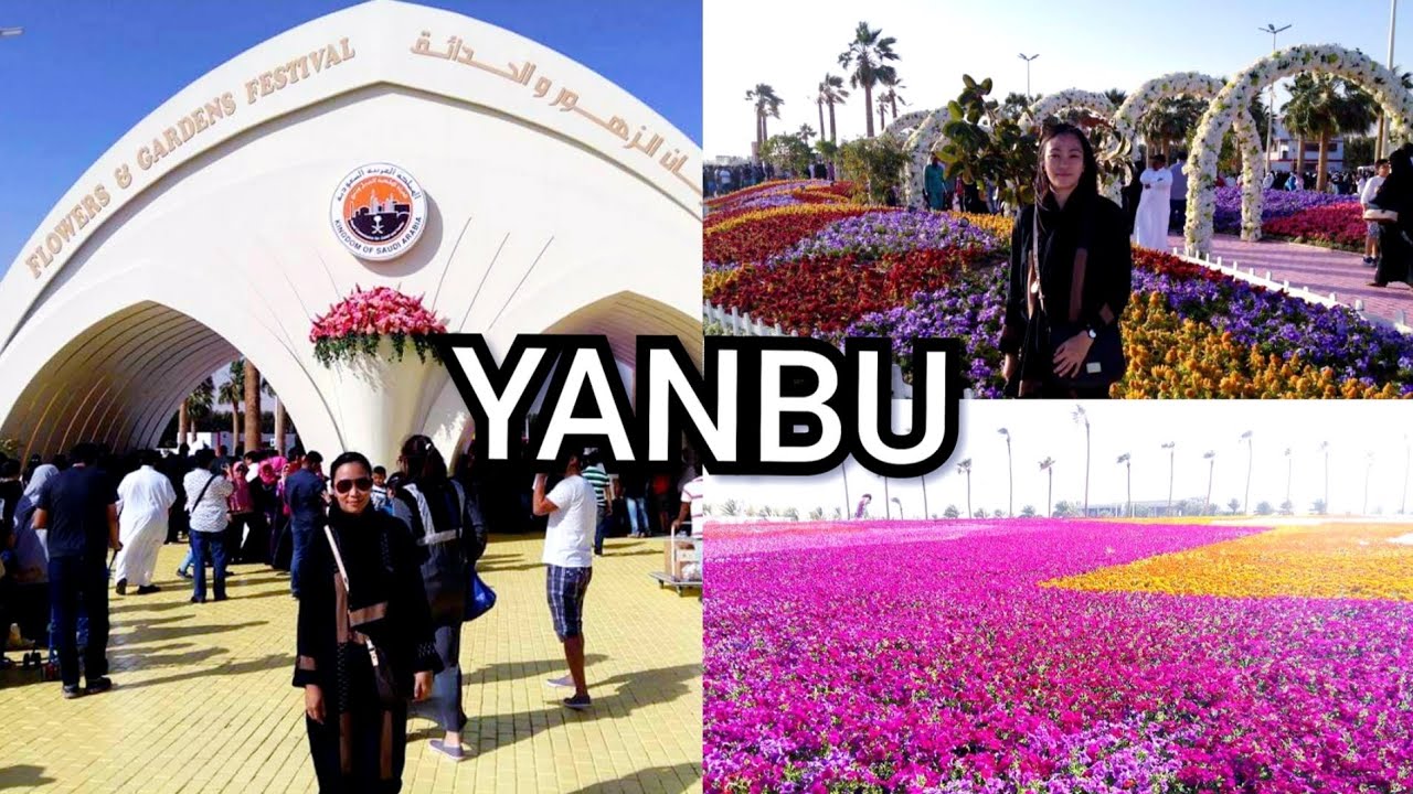 YANBU FLOWER FESTIVAL Yanbu Saudi Arabia April Tejerero YouTube