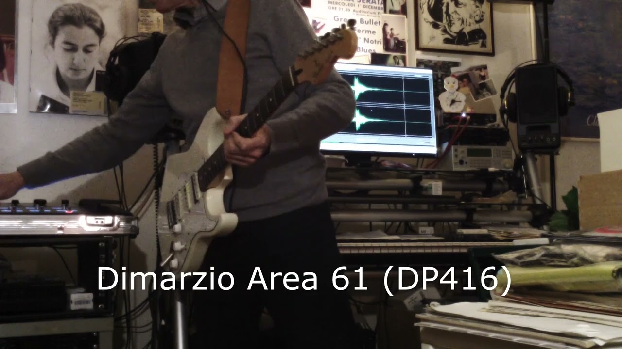 Dimarzio Area 61 (DP416) and Area 67 (DP419) test