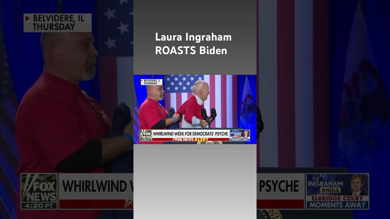 Laura Ingraham: Biden is almost able to dress himself 