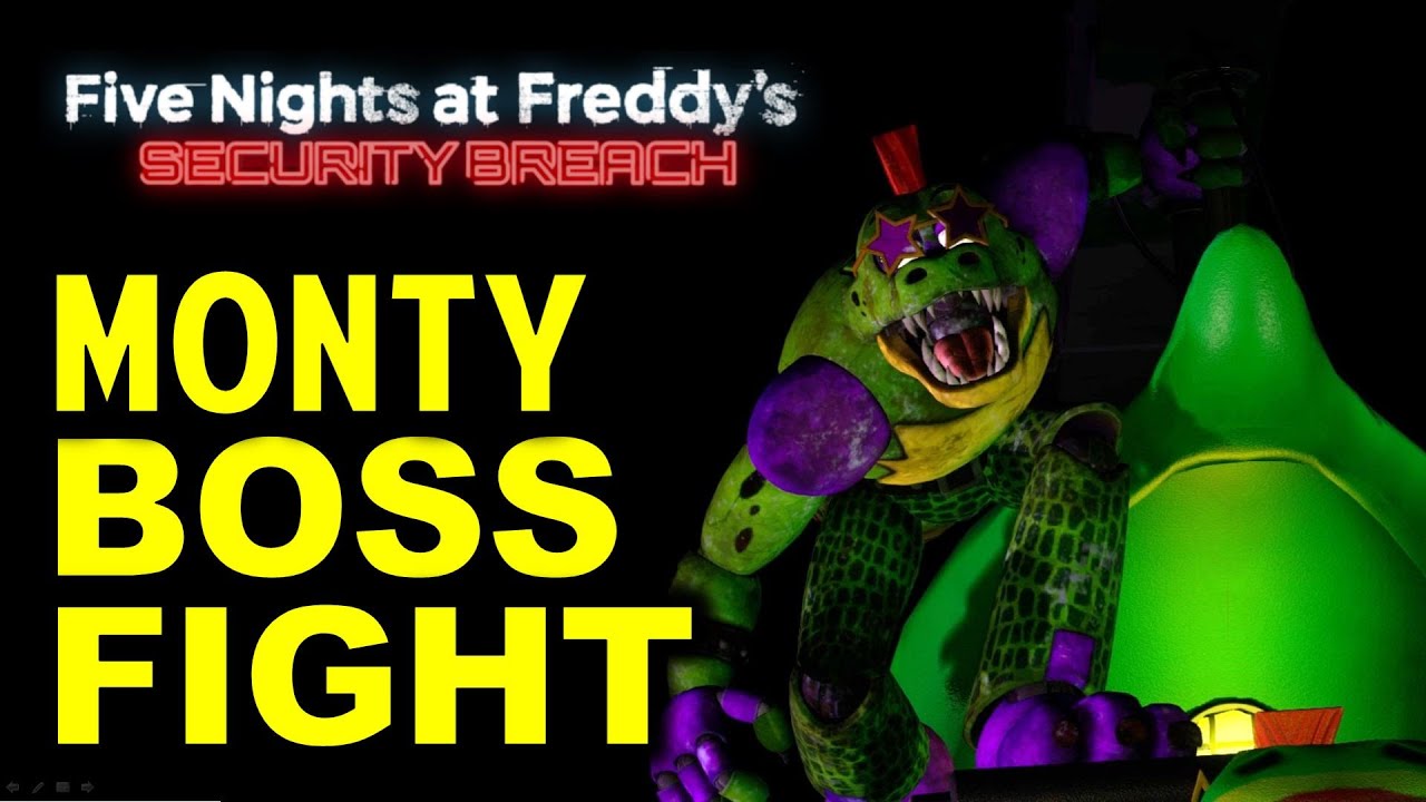 Five Nights at Freddy's: Security Breach Monty v2 by