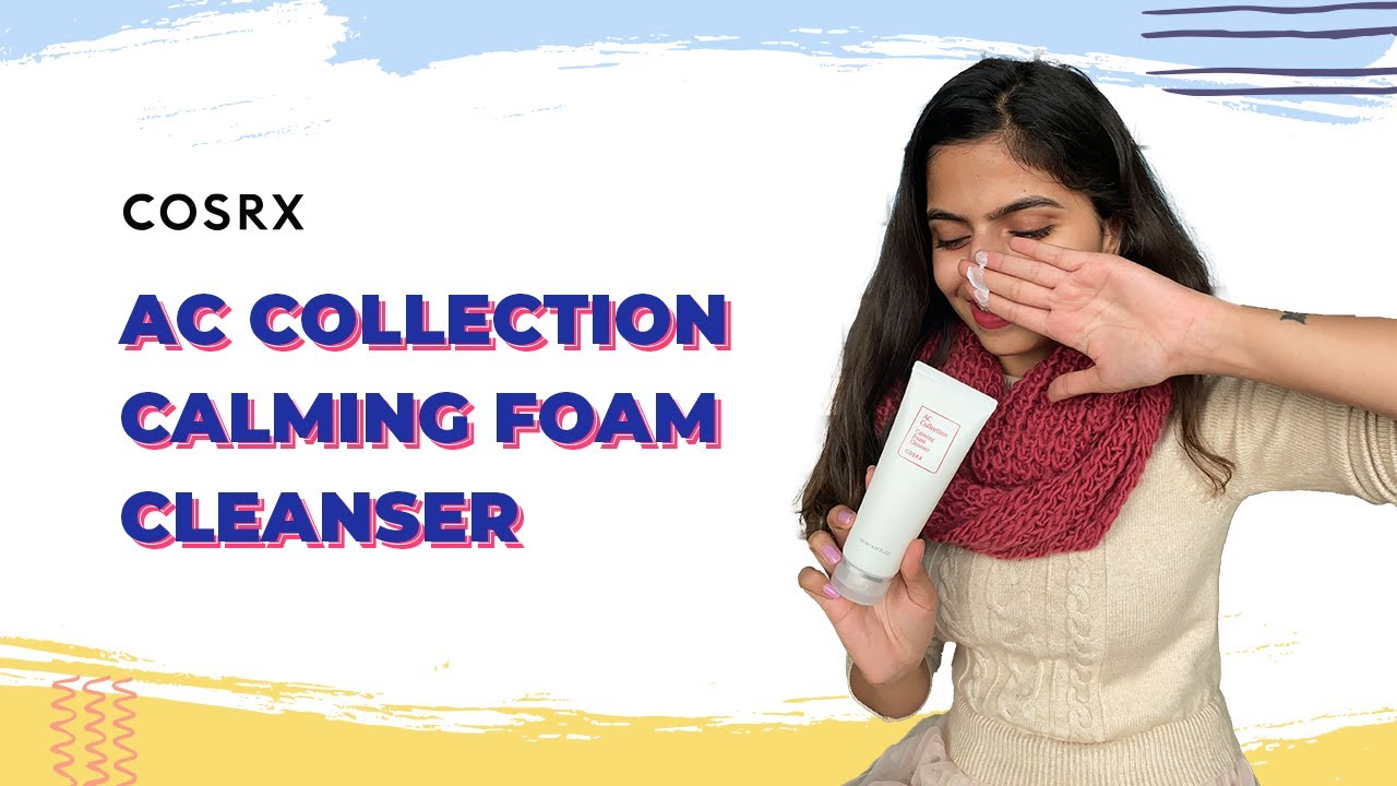 COSRX AC Collection Calming Foam Cleanser 1min Review 