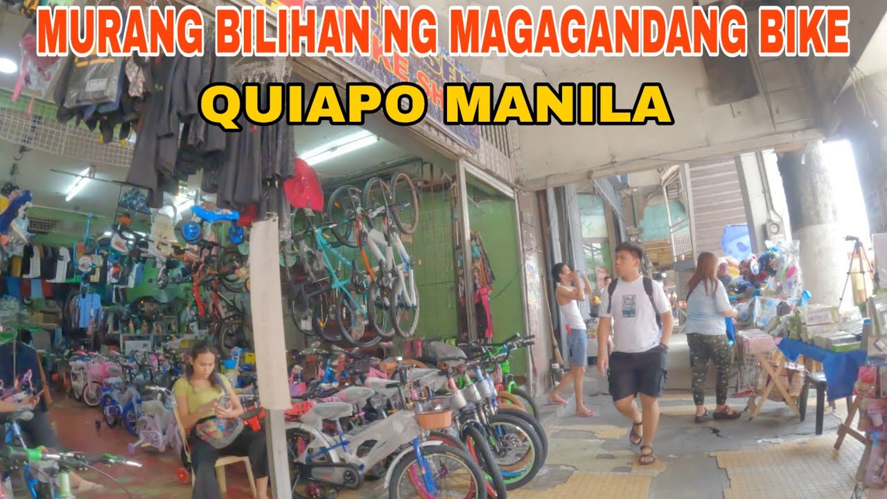 Quiapo manila bilihan ng murang bisikleta