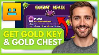 How To GET Gold Key & Gold Chest In Geometry Dash (EASY) 2026 screenshot 2