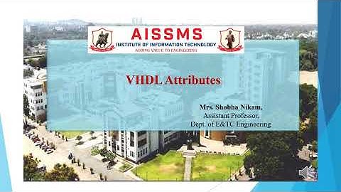 VHDL Attributes