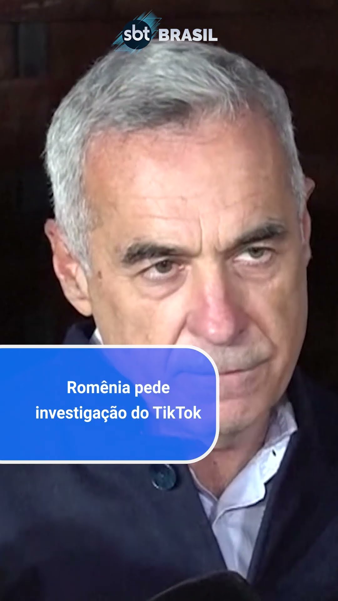 Romênia pede investigação contra o TikTok após vitória de ultranacionalista | SBT Brasil (29/11/24)