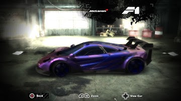Need For Speed Most Wanted PC Redux HD McLaren F1 vs Blacklist #7 Kaze