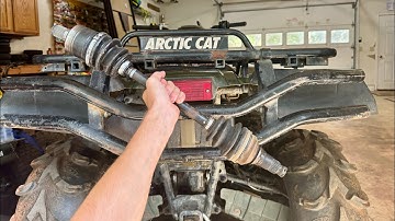 Arctic Cat 400 Rear CV-Axle Replacement