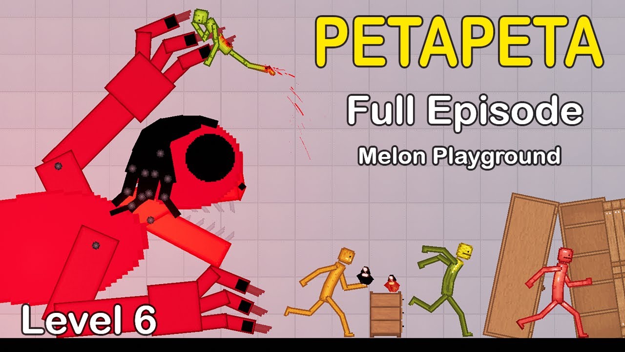 Roblox: PETAPETA In Melon Playground - Full Episode - People Playground