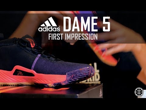 adidas DAME 5 – FIRST IMPRESSION – BASKET REVOLUTION STORE