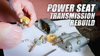 How To Rebuild A Cadillac Power Seat Transmission